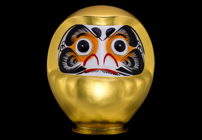 「金箔だるま」