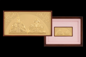 K24 額 「雛人形」