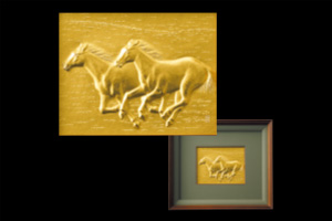 K24 額「駿馬疾走」