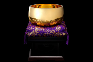 K18 蓮華おりん 3寸